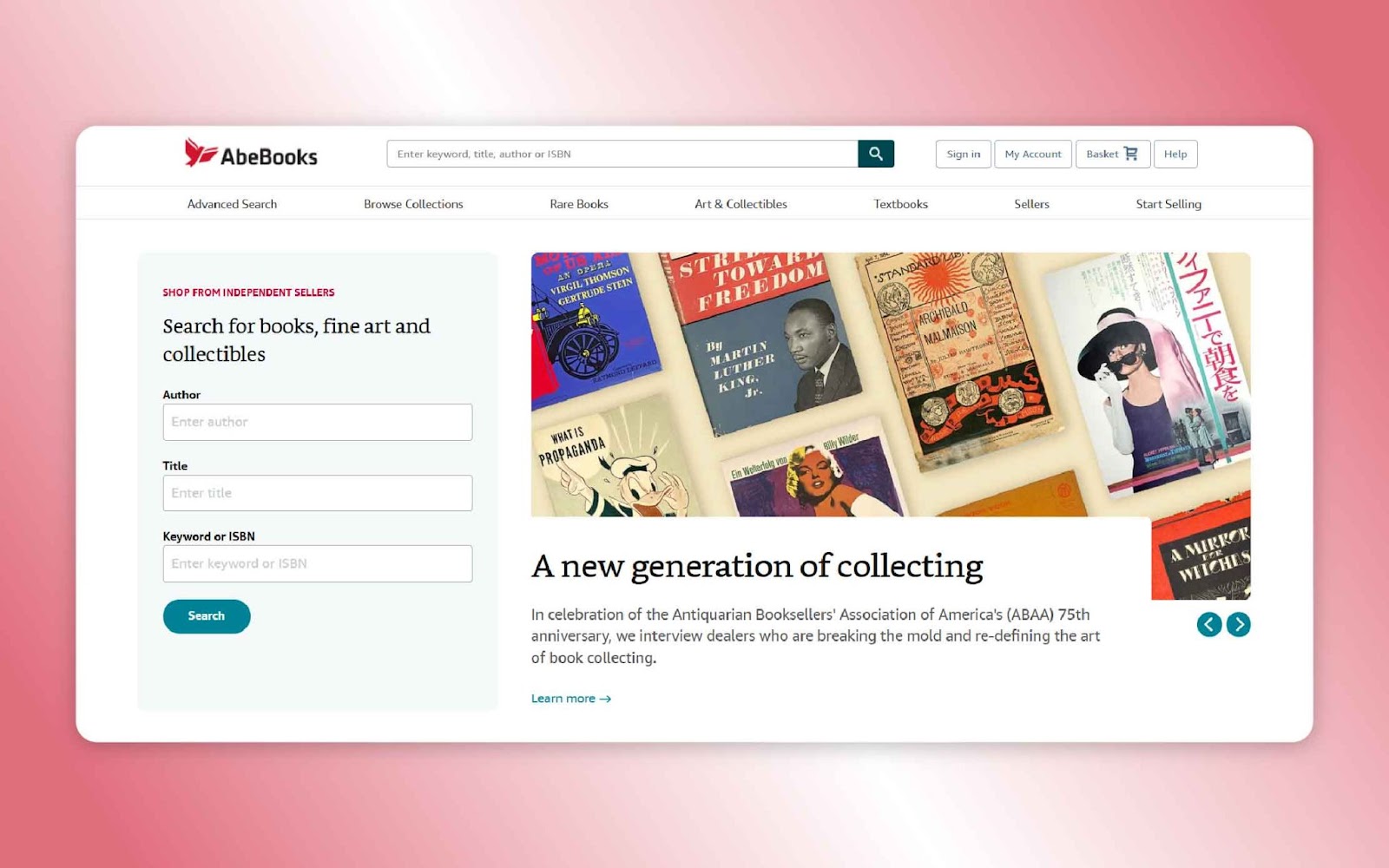 AbeBooks: World's largest online book selling platform 