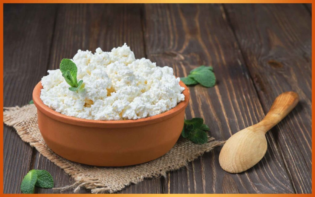 Cottage cheese - scrambled 