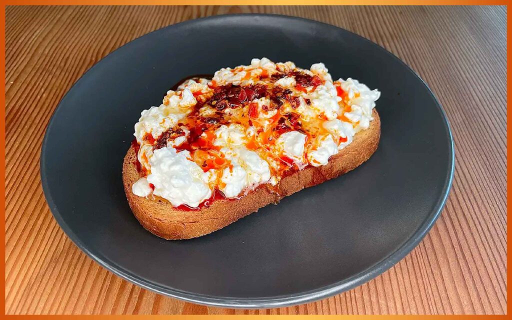 Cottage Cheese toast